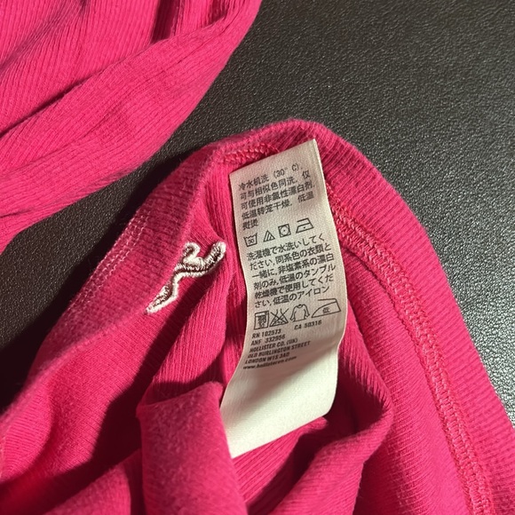 Hollister social stretch pink tank top - Picture 6 of 9